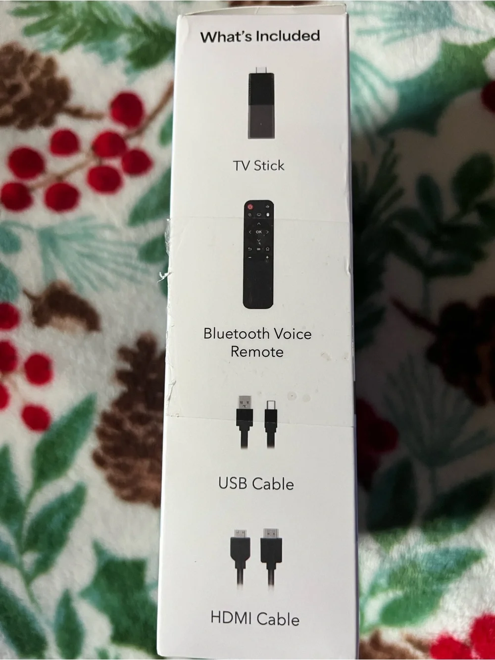 Google Black TV Stick 4K Chromecast Built-In
